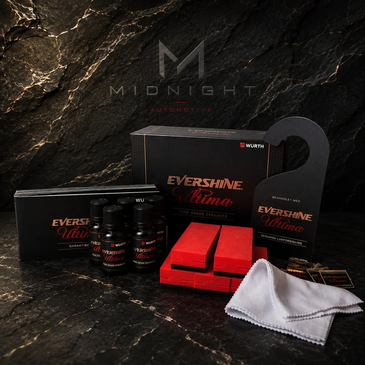 Evershine Ultima coatingset met applicators en doeken